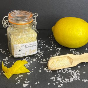 Sel marin aromatisé au Citron (~ 100 g)