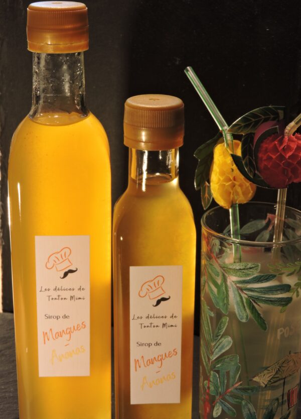 Sirop de Mangues - Ananas