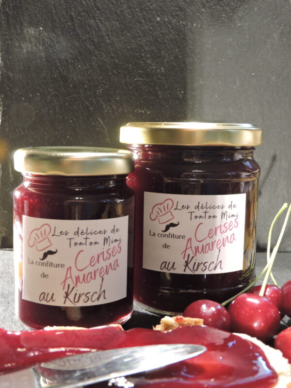 La Confiture de Cerises Amarena au Kirsch